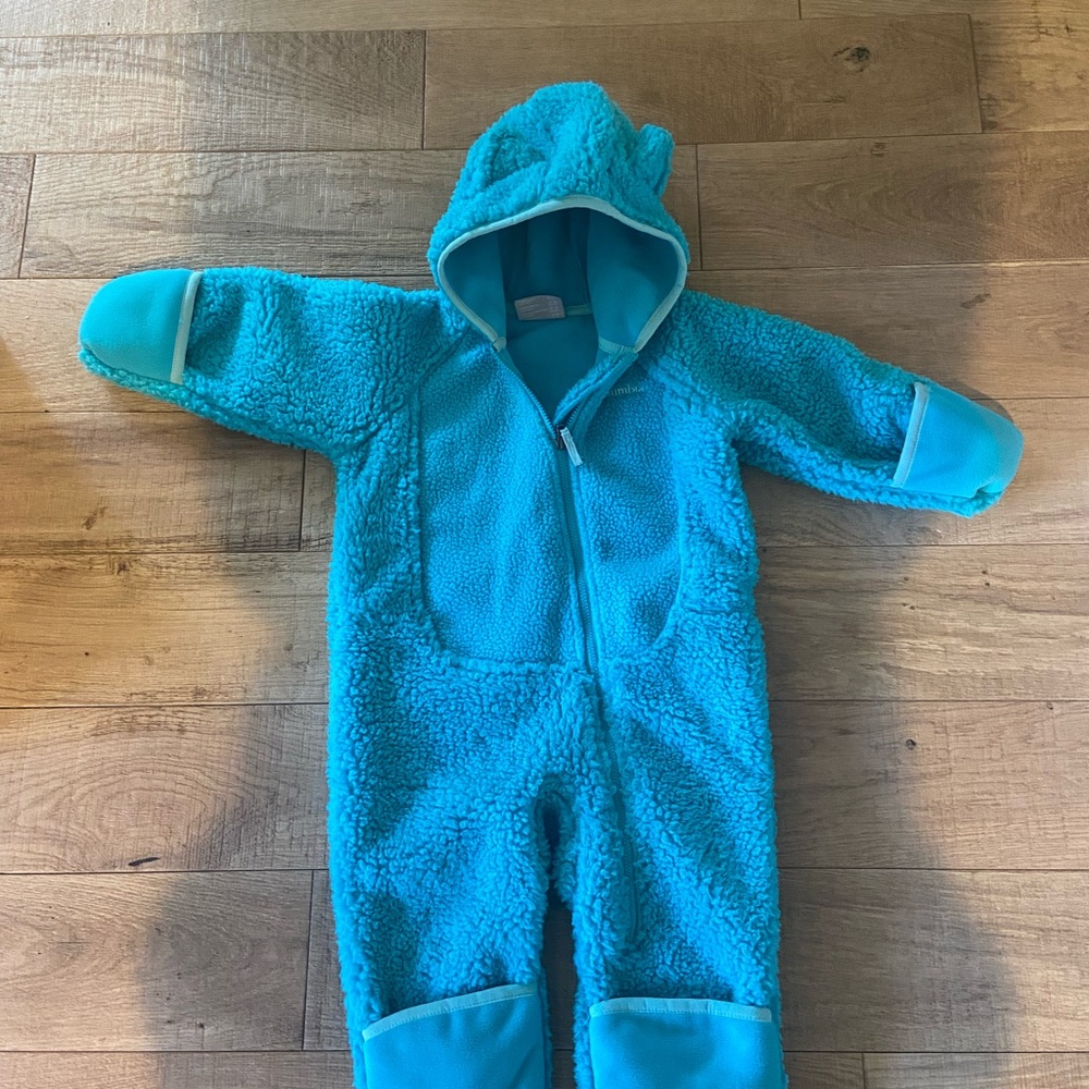 Cozy Blue Kids One Piece